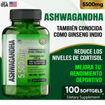 🍃 Ashwagandha - Calma Rápida, Sueño Profundo | Envío Gratis 🚚
