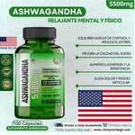 🍃 Ashwagandha - Calma Rápida, Sueño Profundo | Envío Gratis 🚚