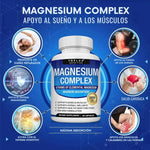 💧Magnesio Complex® ™Complejo de magnesio 8 en 1 + 90  capsulas, + envio gratis