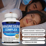 💧Magnesio Complex® ™Complejo de magnesio 8 en 1 + 90  capsulas, + envio gratis