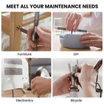 🔥🔥 Juego de destornillador 24 en 1 DIY magnético compacto y portátil con carraca