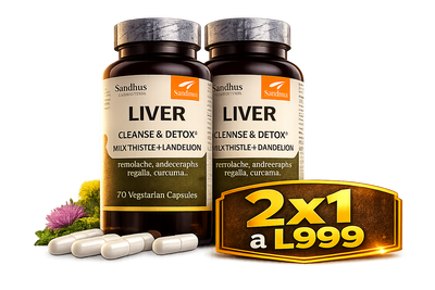 💛 LIVER CLEANSE™ - Detox Premium 70 Cápsulas | Envío Gratis