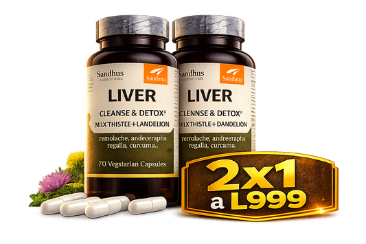 💛 LIVER CLEANSE™ - Detox Premium 70 Cápsulas | Envío Gratis