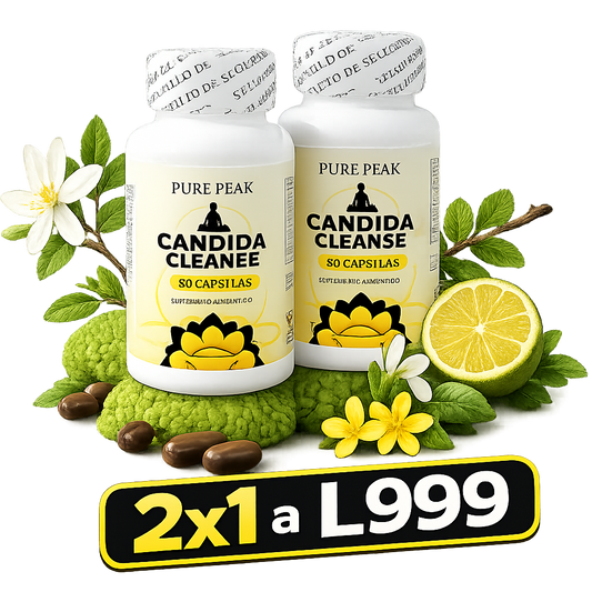 🌿 Candida Cleanse Apoya tu bienestar y siéntete mejor cada día + ENVÍO GRATIS