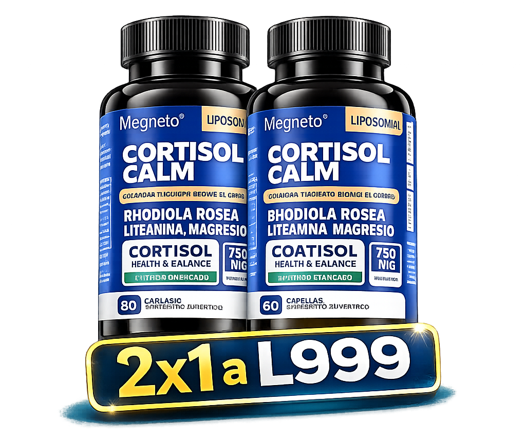 💙 CORTISOL Calm Ashwagandha  60 Cáps.  Equilibrio, Relajación y Bienestar+ envio gratis