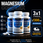 💧Magnesio Complex® ™Complejo de magnesio 8 en 1 + 90  capsulas, + envio gratis