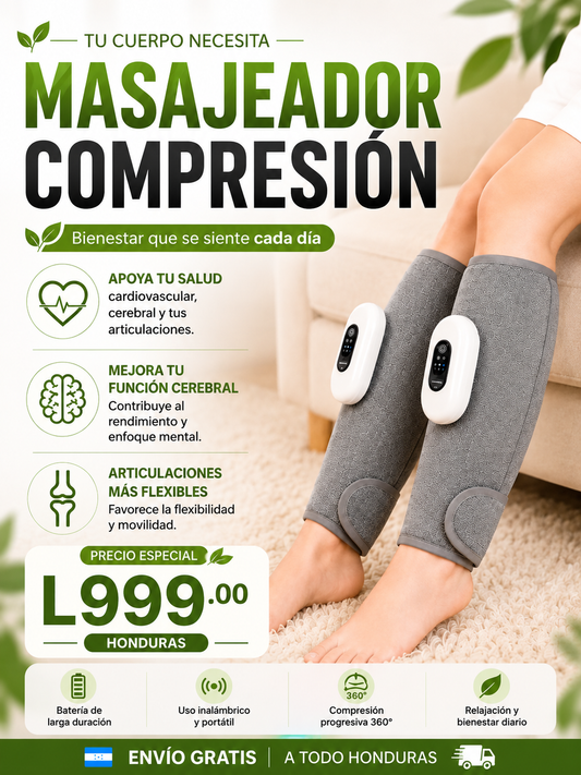 masajeador de compresión para piernas + envío gratis 🇭🇳