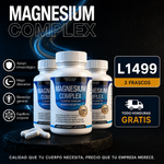💙 MAGNESIO  COMPLEX  90  CAPSULAS -8 en 1 +  + envio gratis
