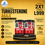 💪 TURKESTERONE | CON TONGKAT ALI 120 CAPS + ENVÍO GRATIS 🚚