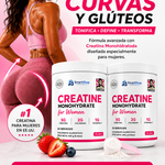 🌸 CREATINA FOR WOMEN™ – Define Tus Curvas y Potencia Tu Rendimiento