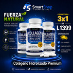 🌱 Colágeno Hidrolizado Premium | Piel Radiante, Cabello Fuerte y Articulaciones Saludables + Envío Gratis 🚚
