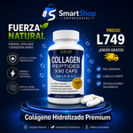 🌱 Colágeno Hidrolizado Premium | Piel Radiante, Cabello Fuerte y Articulaciones Saludables + Envío Gratis 🚚