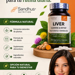 💛 LIVER CLEANSE™ - Detox Premium 70 Cápsulas | Envío Gratis