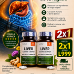 💛 LIVER CLEANSE™ - Detox Premium 70 Cápsulas | Envío Gratis