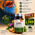 💛 LIVER CLEANSE™ - Detox Premium 70 Cápsulas | Envío Gratis