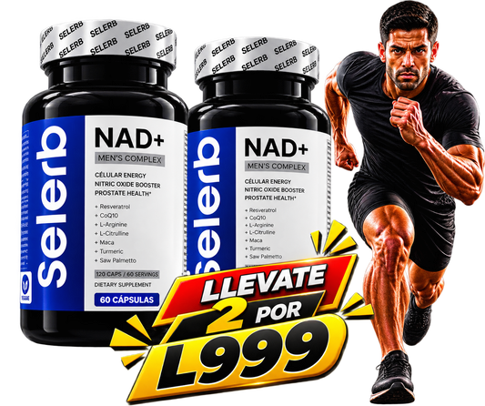 🛡️ SELEB NAD® - Apoyo Nutricional para la Vitalidad y el Bienestar Masculino | Envió gratis 🚚