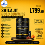 SHILAJIT GOLD GUMMIES |Potencia Resistencia Fuerza Energía y Vitalidad + envio gratis