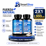 💙 CORTISOL Calm Ashwagandha  60 Cáps.  Equilibrio, Relajación y Bienestar+ envio gratis