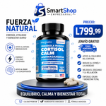 💙 CORTISOL Calm Ashwagandha  60 Cáps.  Equilibrio, Relajación y Bienestar+ envio gratis