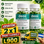 🌱 DEOS Desodorante Natural | Control de olores 2X1 + Envío Gratis 🚚