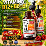 🍃Vitamina B12+B6+B1™ PAGA 1 Y LLEVA 2- L799.99+ envio gratis : Mente Clara y Vital