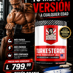 💪 TURKESTERONE | CON TONGKAT ALI 120 CAPS + ENVÍO GRATIS 🚚