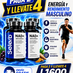 🛡️ Selerb NAD® Apoyo Nutricional para la Vitalidad y el Bienestar Masculino+L800+envio gratis
