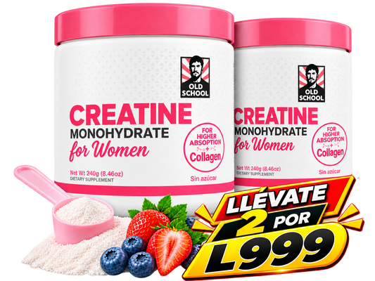 🌸 CREATINA FOR WOMEN™ – Define Tus Curvas y Potencia Tu Rendimiento