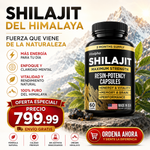 🌿SHILAJIT DEL HIMALAYA - | 60 CAPSULAS 799.99 + envio gratis