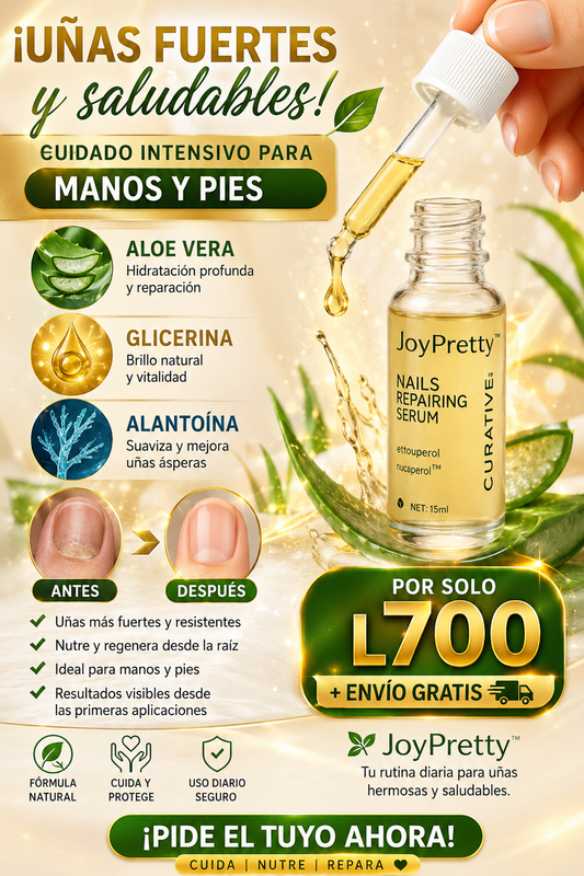 🍃JoyPretty™ el cuidado intensivo de uñas -(manos y pies)  -L700 + envio gratis
