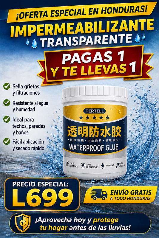 Sellador  impermeabilizante invisible  + envio gratis