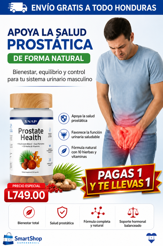 🌿Prostate Health™  Cuida tu próstata y recupera tu tranquilidad. + envió gratis