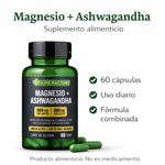 🍃🌴SUPER  MAGNESIO & ASHWAGANDHA + 60 CAPS ORIGINAL L799.99+ envio gratis