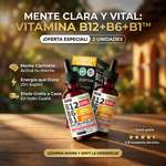 🍃Vitamina B12+B6+B1™ PAGA 1 Y LLEVA 2- L799.99+ envio gratis : Mente Clara y Vital