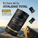 SHILAJIT GOLD GUMMIES |Potencia Resistencia Fuerza Energía y Vitalidad + envio gratis